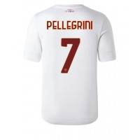 Dres AS Roma Lorenzo Pellegrini #7 Gostujuci 2022-23 Kratak Rukav